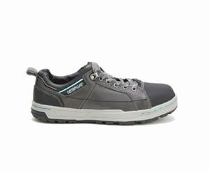 Caterpillar Brode Steel Toe Sikkerhedssko Dame Dyb Grå / Mintgrønne | 670492-DQY