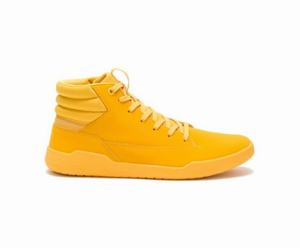 Caterpillar CODE Hex Hi Sneakers Dame Gul | 098723-UJC