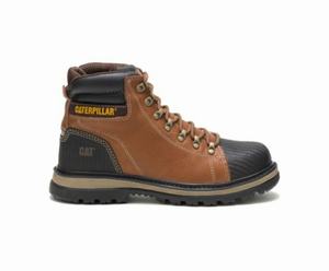 Caterpillar Foxfield Steel Toe Sikkerhedsstøvler Herre Brune | 204978-JLG