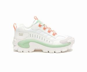 Caterpillar Intruder Sneakers Herre Hvide / Grøn | 804169-HVQ