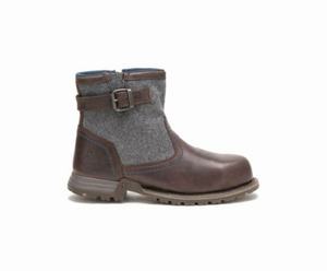 Caterpillar Jace Steel Toe Sikkerhedsstøvler Dame Brune | 962713-SLY