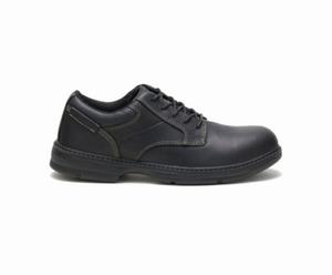 Caterpillar Oversee Steel Toe Sikkerhedssko Herre Sort | 147258-LWE