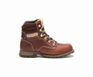 Caterpillar Paisley 6" Steel Toe Sikkerhedsstøvler Dame Brune | 254789-HQX