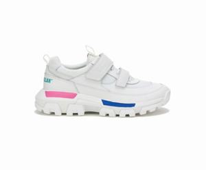 Caterpillar Raider Velcro Sneakers Dame Hvide | 382790-PCQ
