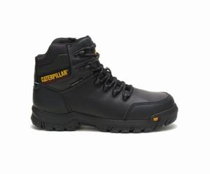 Caterpillar Resorption Waterproof Composite Toe Sikkerhedsstøvler Herre Sort | 269850-BOL