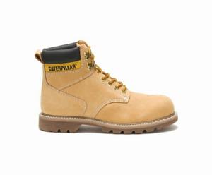 Caterpillar Second Shift Steel Toe Sikkerhedsstøvler Herre Orange | 326015-FZC