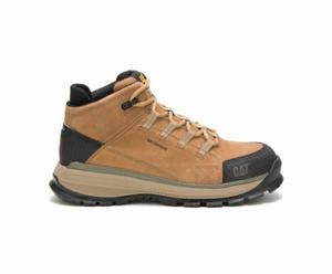 Caterpillar Utilize Waterproof Alloy Toe Sikkerhedsstøvler Herre Brune | 693014-HUY